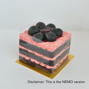 Whole Cake- Vegan Black Pink Cake [Pre - Order]