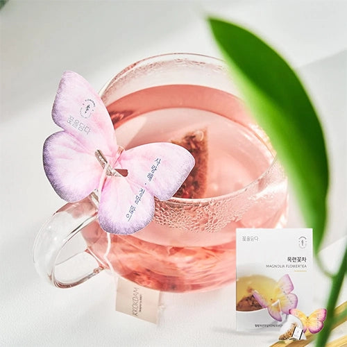 Magnolia Butterfly Teabag