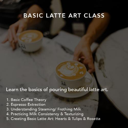 Basic Latte Art Class (English 12/06)